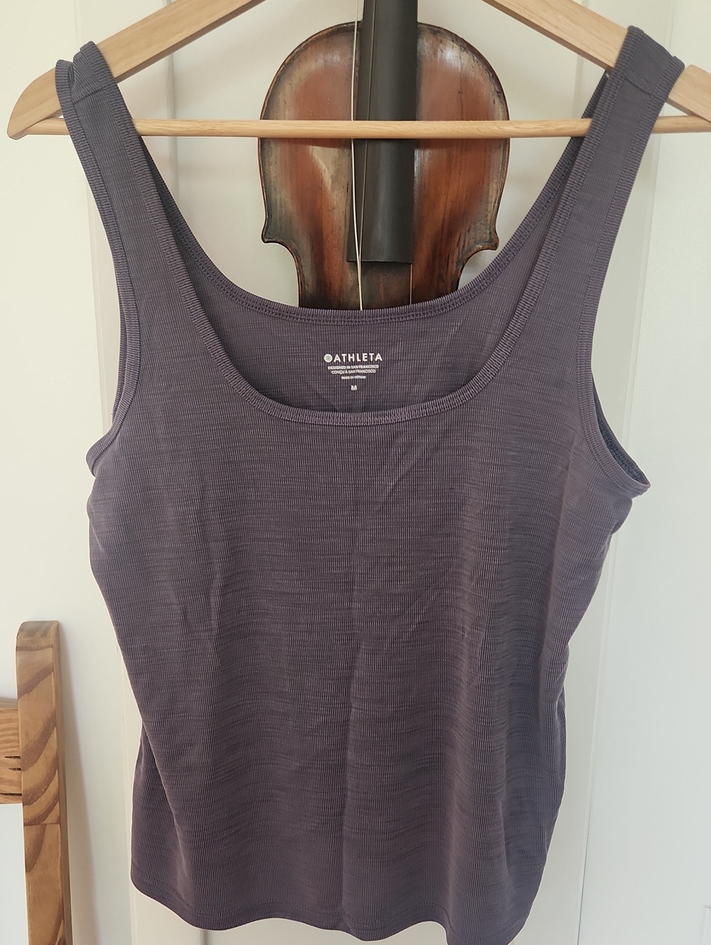 Athleta Women's Scoop Neck Tank Top - Dark Slate